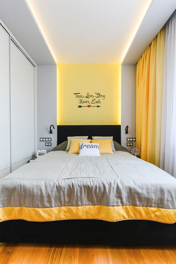 dilatación visual de una habitación estrecha