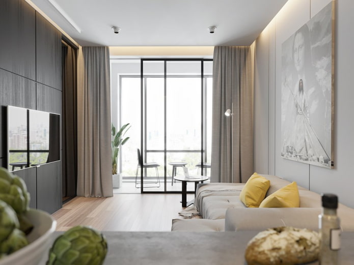 Minimalismo en el salón