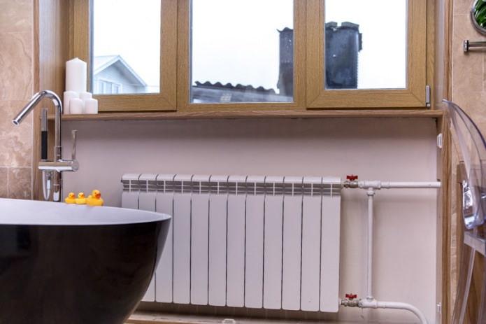 Batería en el baño