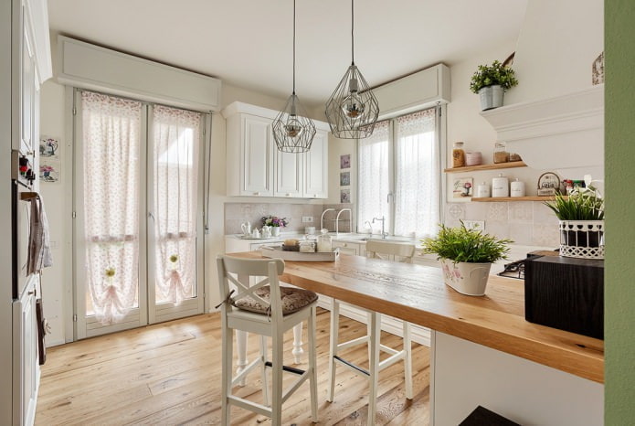 cocina de estilo provenzal