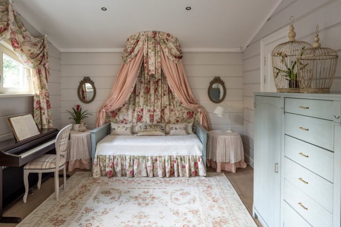 habitación infantil de estilo provenzal