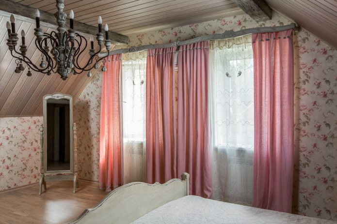 cortina rosa