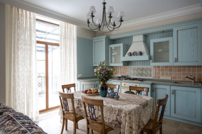 cortinas de estilo provenzal