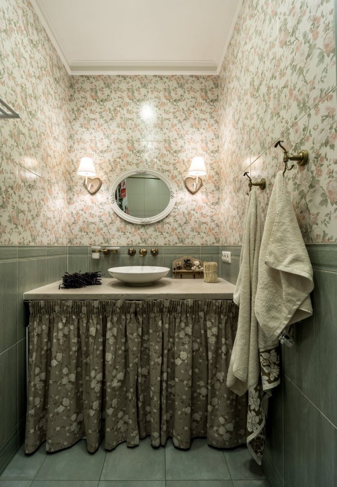 Provenza en el baño