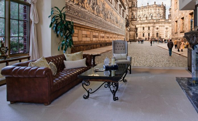 papel tapiz fotográfico para el salón