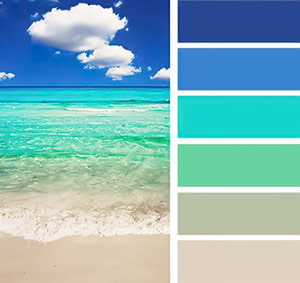 esquema de colores marinos