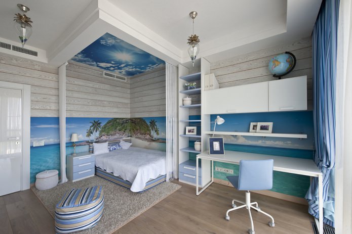 habitación marinera