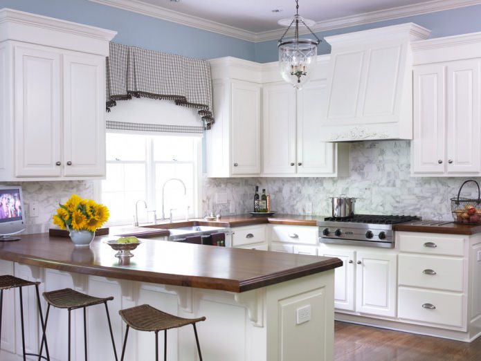 cocina de estilo americano
