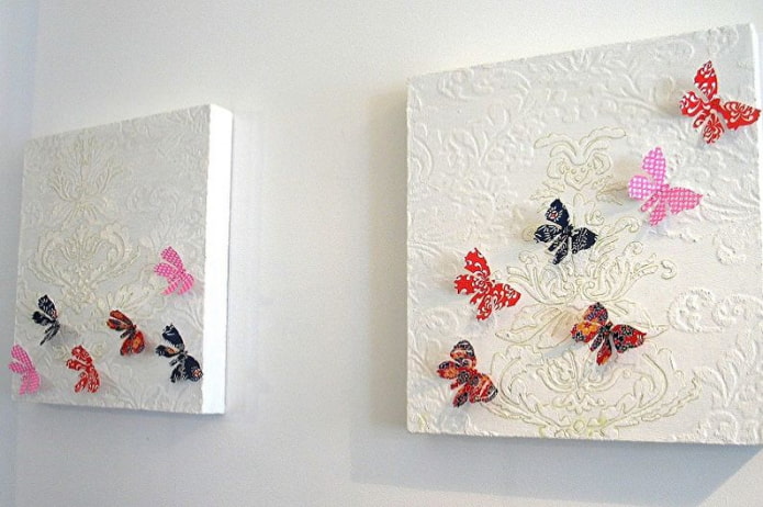 mariposas de tela
