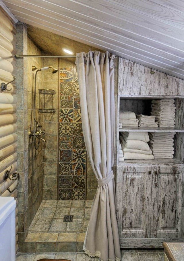 Azulejos en la decoración de la ducha