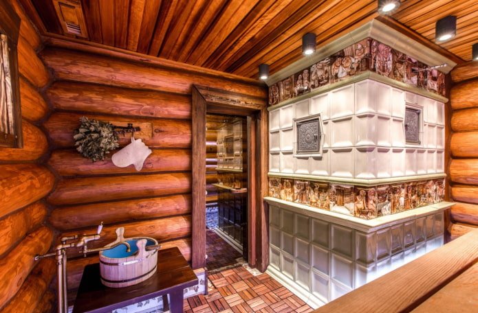 Casa de baños de estilo ruso