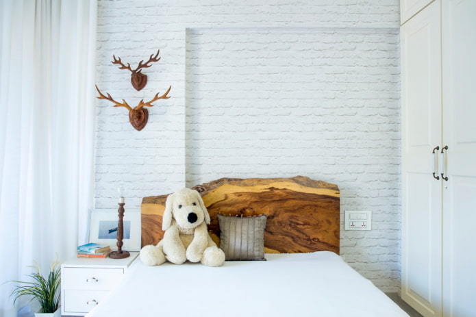 papel pintado de ladrillo blanco