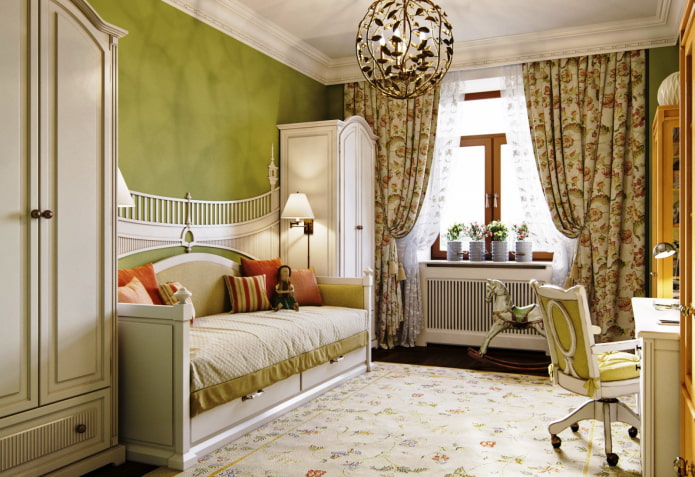muebles blancos para habitación infantil