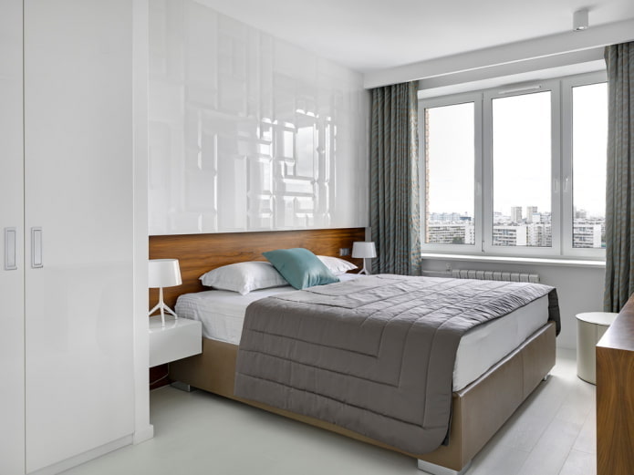 Textiles y decoración en el dormitorio en tonos blancos