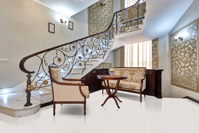 Muebles marrones 