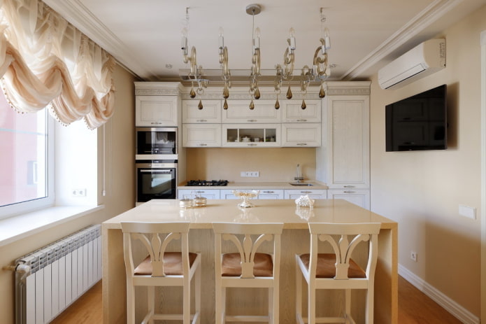 decoración de cocinas en colores claros