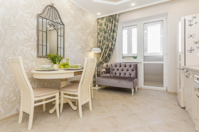 decoración de cocina beige