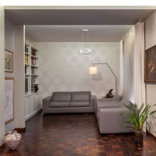 Papel pintado beige: diseño, combinación, elección de cortinas, más de 70 fotos en el interior-25