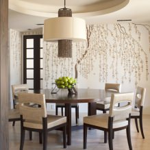 Papel pintado beige: diseño, combinación, elección de cortinas, más de 70 fotos en el interior-22