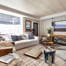 Papel pintado beige: diseño, combinación, elección de cortinas, más de 70 fotos del interior-5