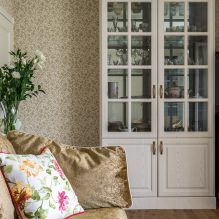 Papel pintado beige: diseño, combinación, elección de cortinas, más de 70 fotos en el interior-28