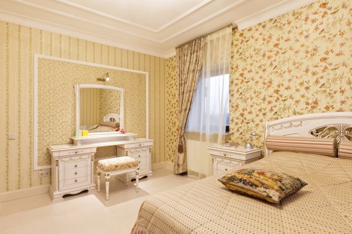 cortinas con flores