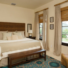¿Qué aspecto tienen las cortinas beige en el interior?-6