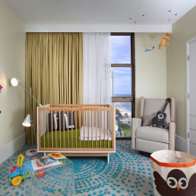 ¿Qué aspecto tienen las cortinas beige en el interior?-8