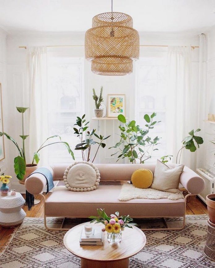 Estilo étnico en el interior