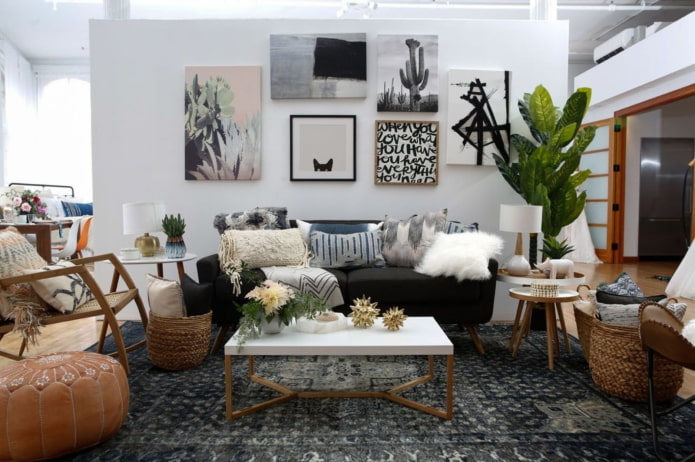 Boho en estilo escandinavo