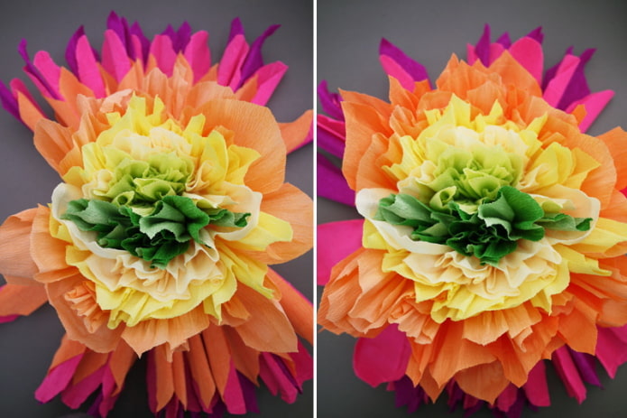Formar una flor