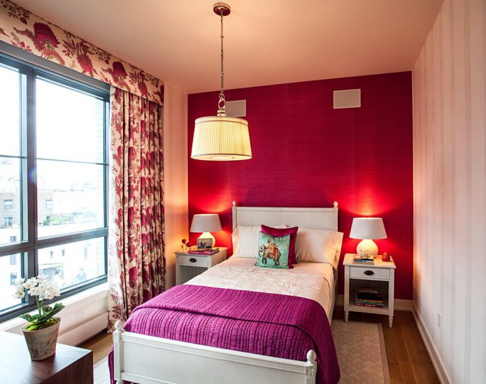 papel pintado liso para el dormitorio
