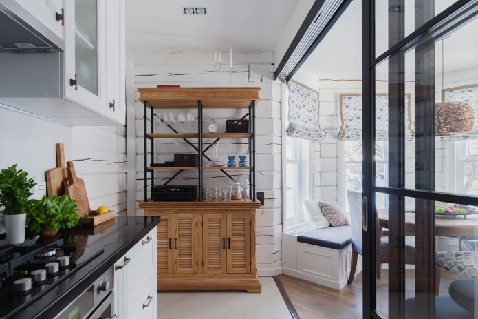 aparador en estilo loft