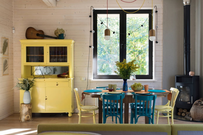 Muebles de colores claros para la cocina
