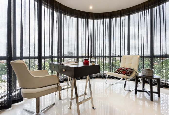 cortinas en cinta