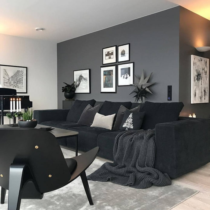 salón negro