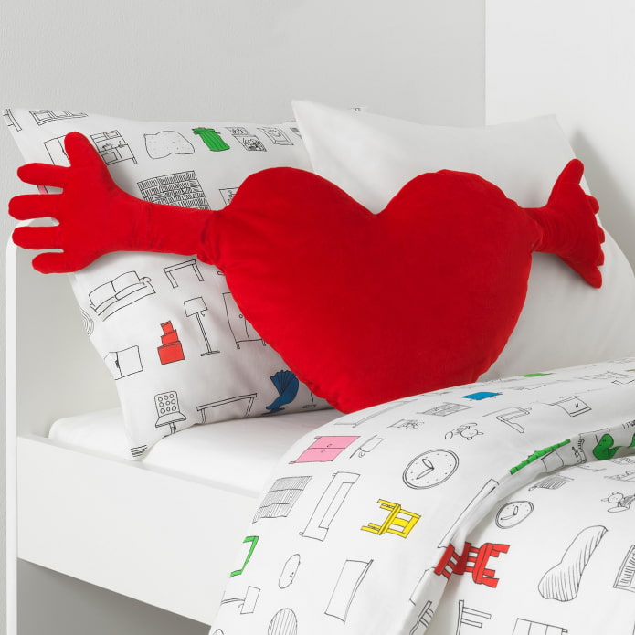 Almohada FAMNIG HJERTA