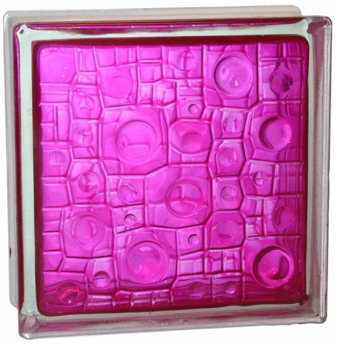 geometría de bloques de vidrio