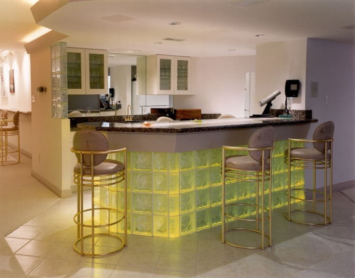 Barra de bar DIY
