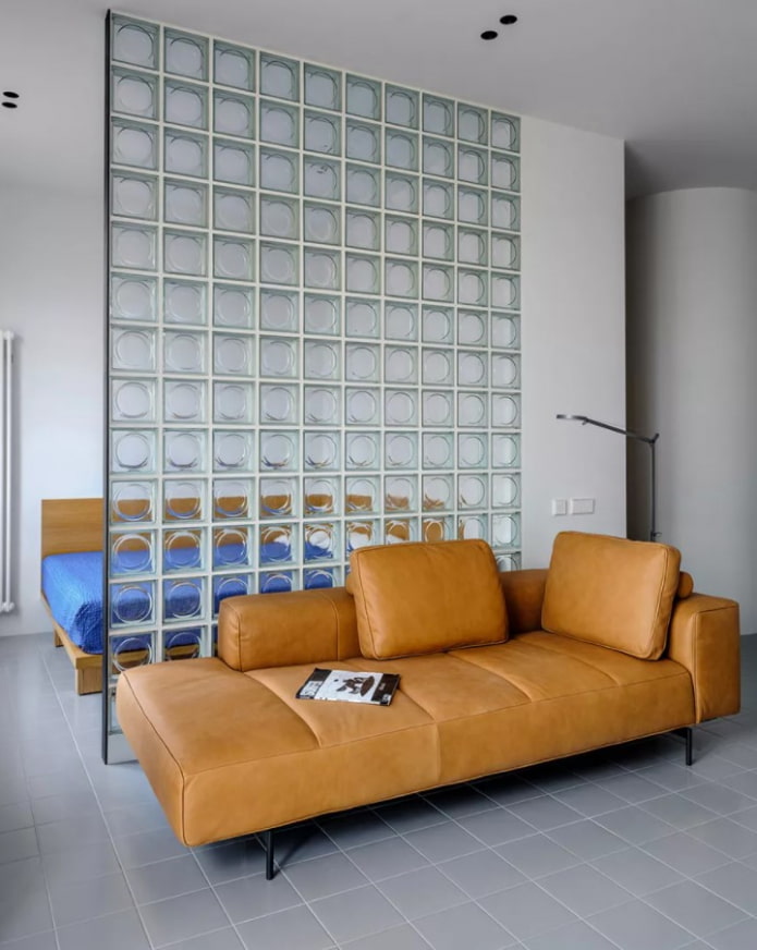 Zonificación de estudio con dormitorio
