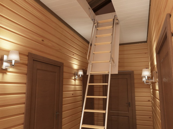 escalera de ático plegable