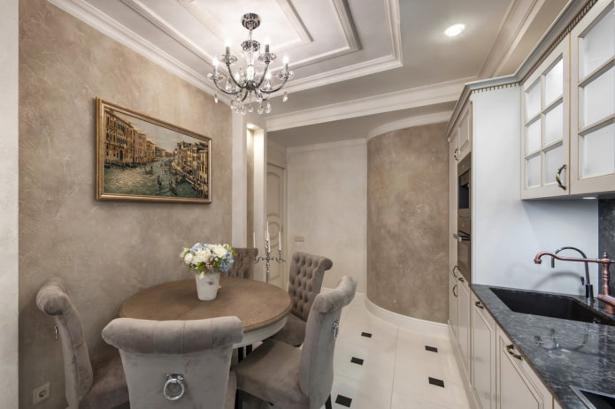 Decoración de paredes de cocina de estilo clásico