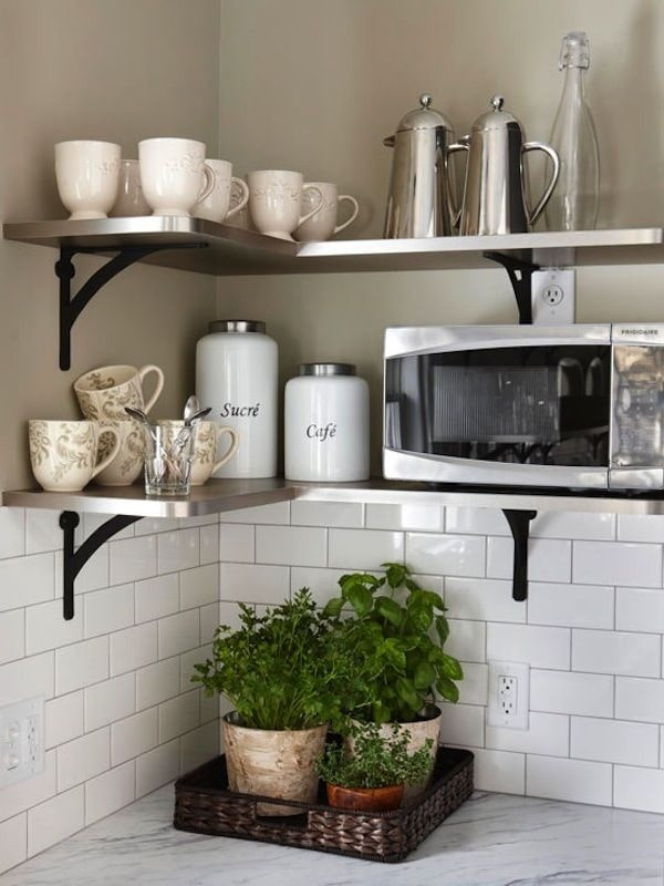 decoración de esquinas en la cocina