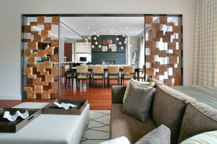 Partición 3D en el interior