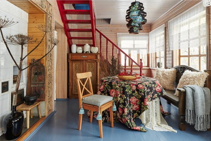 escaleras en la casa