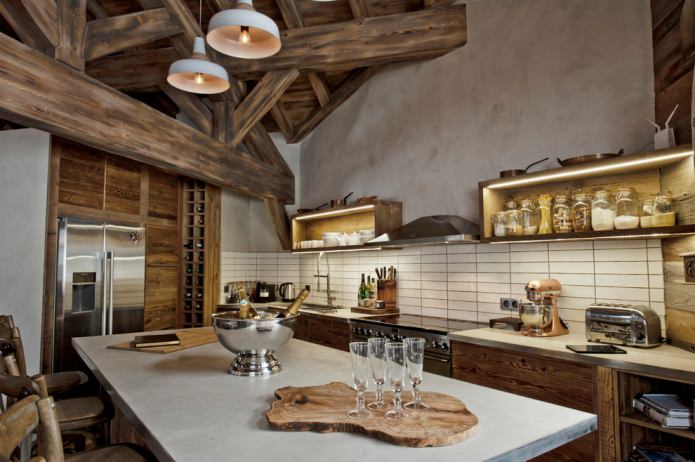 interior de cocina