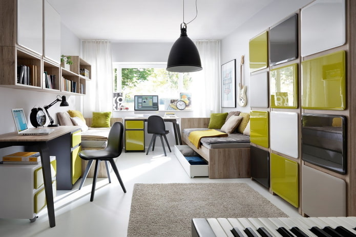 Muebles para habitación infantil para dos niños