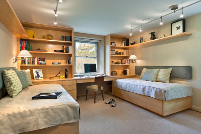 muebles para habitación infantil para dos niños