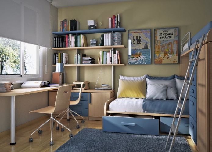 Muebles para habitación infantil para dos niños