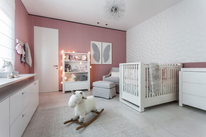 cuarto de bebé para recién nacido